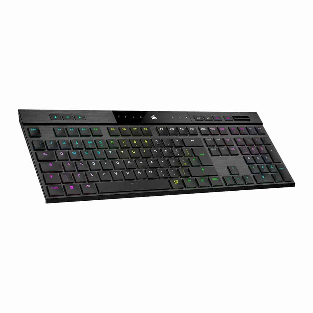 Corsair K100 AIR WIRELESS RGB Ultra-Thin Mechanical Gaming Keyboard